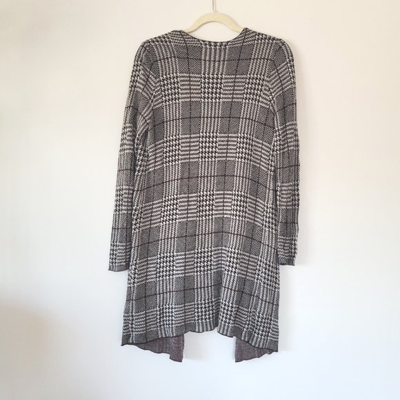 JOSEPH A. Plaid Long Sleeve Open Cardigan - Picture 6 of 7